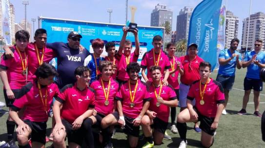 Recepción en la Consejería de Deportes a la Selección de Castilla-La Mancha de Rugby Inclusivo tras ser Campeona de España
