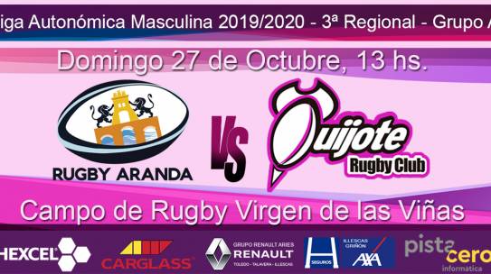 CD Rugby Aranda Vs Quijote RC (27-10-19)