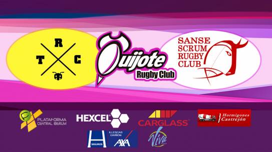 Triangular amistoso: Torrelodones Rugby Club, Sanse Scrum y Quijote RC en el Campo Antonio Martín