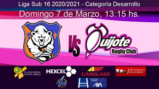 Sub16: Osos del Pardo vs Quijote RC (07/03/2021)