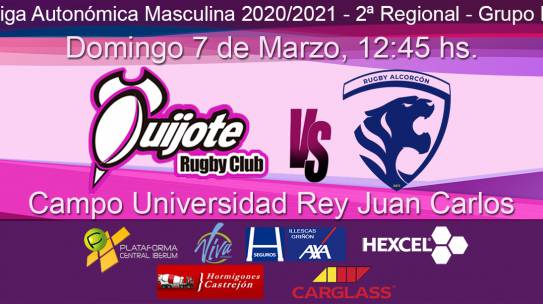 Quijote Rugby Club vs CDE Rugby Alcorcón (07-03-21)
