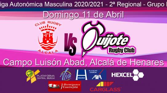 Club Rugby Alcalá vs Quijote Rugby Club (11/04/21)