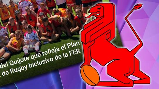 La Federación Española de Rugby junto al Quijote RC