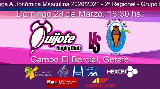Quijote RC vs Club de Rugby Getafe (28/03/21)