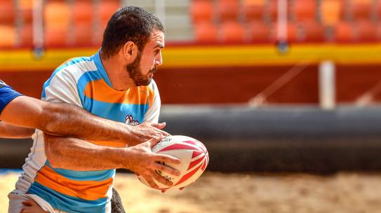 Espectacular inicio de las series de Rugby Playa 5 en la Plaza de Toros de Illescas