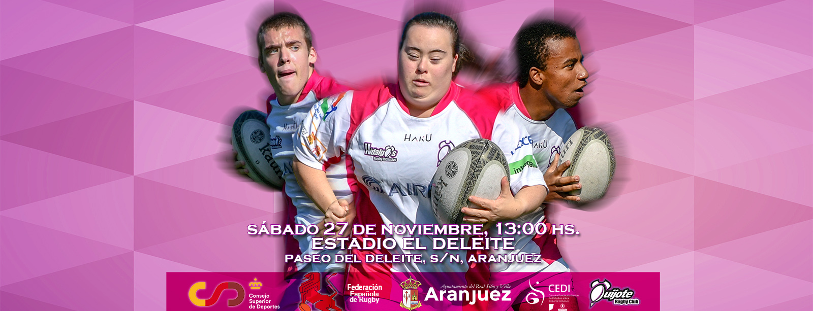 Todo listo para el Campeonato de España de Rugby Inclusivo en Aranjuez