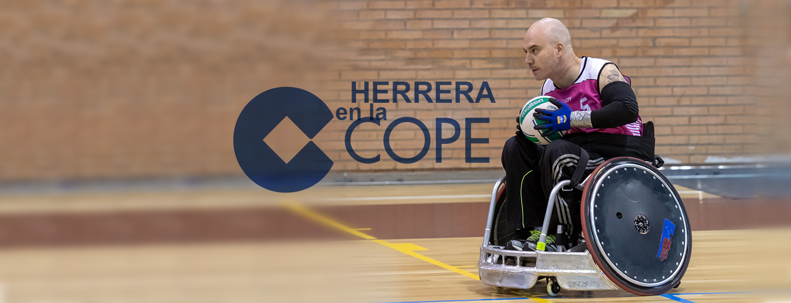 Un Quijote en Herrera en la Cope: entrevista a Román David de nuestro equipo quad