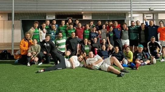 Quijotes y Gorilas, hermanados por el rugby