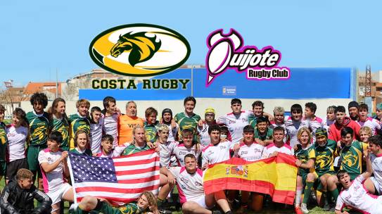 Resumen del Partido Amistoso Internacional Costa Rugby U.S.A vs Quijote RC