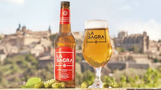 Enhorabuena a nuestro patrocinador cerveza La Sagra, premiada como la mejor cerveza de España
